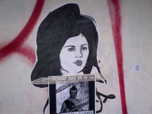 Kensington Market Street Art Woman and Poster
