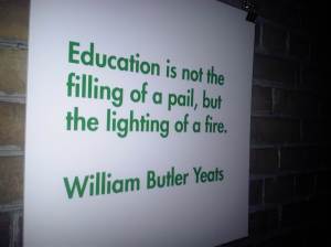 Education is about