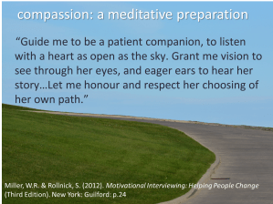 compassion motivational interviewing quote